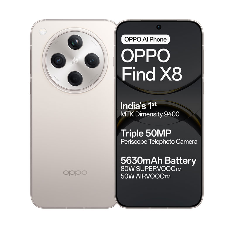 Picture of Oppo Find X8 5G (12GB RAM, 256GB, Star Grey)